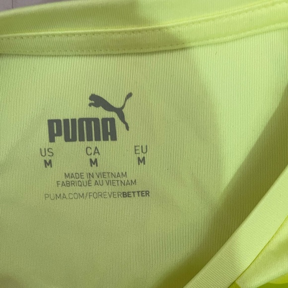 Puma jersey tee shirt. Size M. Used FIX RATE NO BARGAINS!!!! - Picture 2 of 6